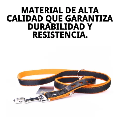 Ramal reflectante naranja mostrando su brillo en oscuridad