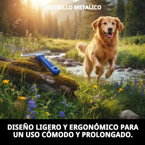 Rastrillo Moly en blister para exhibición en tienda