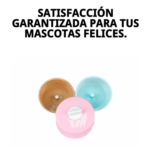 Limpieza fácil de la ruleta para hámster con paño húmedo