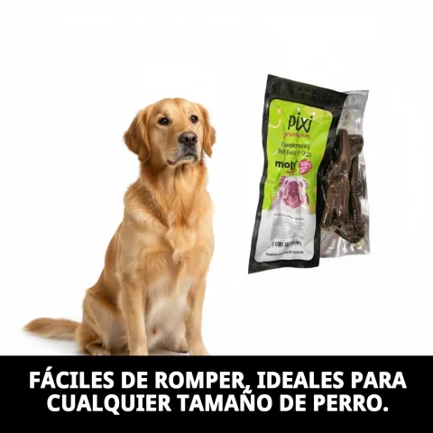 Saucisses Moly avec autres snacks naturels pour chiens