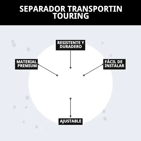 Accessoire pratique et fonctionnel pour transporteur Stefanplast Touring