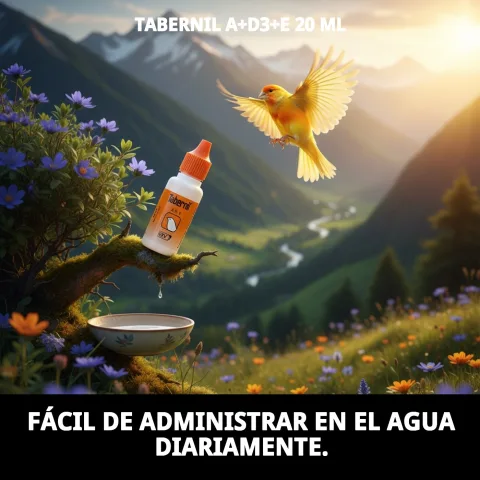 Vue latérale du produit TABERNIL A+D3+E 20 ml