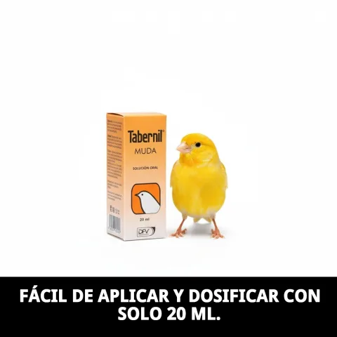 Uso de Tabernil Muda para mejorar plumaje en aves