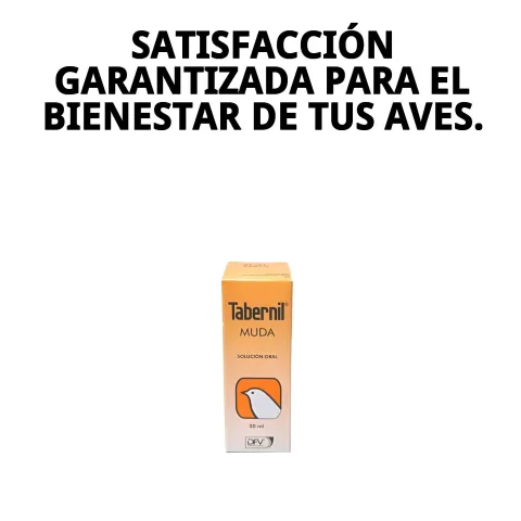 Complemento alimenticio Tabernil Muda para aves en muda