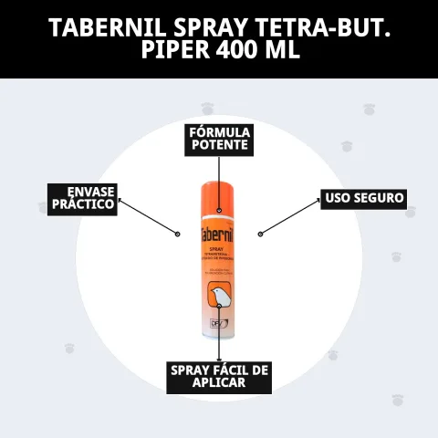 Tabernil Spray Tetra-But en estante de tienda Mar Mascotas
