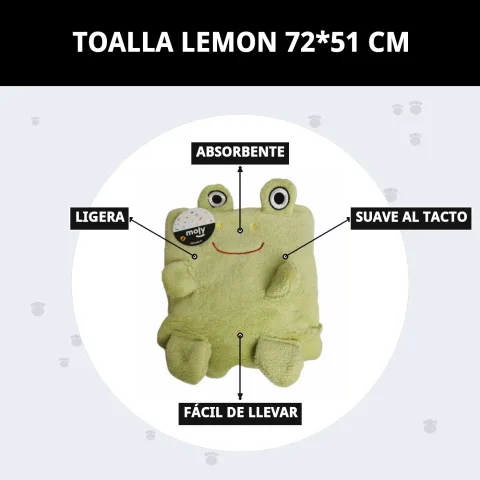 Serviette Lemon antiacariens dans une machine à laver pour un entretien facile