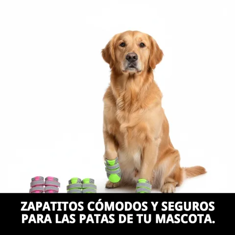 Cierre ajustable de zapatos Moly Mascota T-S para perros