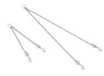 ACOPLE 2 PERROS CROMADO 50cm X 2mm