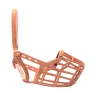Museruola cesta cuir et plastique N7 pour chiens