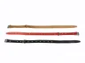 Collier cuir lisse avec boucle 45 cm