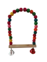 COLUMPIO INTERACTIVO C/SONIDO ARCO MADERA COLORES