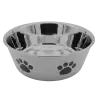 COMEDERO ACERO INOXIDABLE MOLY PARA GATOS 14,5 CM CON BASE ANTIDESLIZANTE