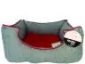 CUNA RECT. CHENILLA GRIS T-1 50*42*21