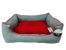 CUNA RECT. CHENILLA GRIS T-2 60*48*24