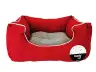 CUNA RECT. CHENILLA ROJA T.1 50*42*21