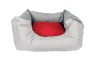Coussin rectangulaire waterproof gris T-1 50x42x21