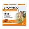 FRONTPRO 28 MG COMPRIMIDOS MASTICABLES PARA PERROS DE 4 A 10 KG | 3 COMPRIMIDOS | ANTIPARASITARIO CONTRA PULGAS Y GARRAPATAS