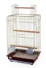 Cage Malawi Dorée avec ouverture 52 x 41 x 78 cm